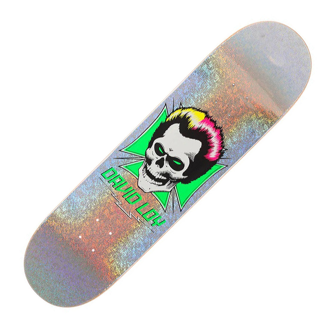 Birdhouse David Loy Skull 8.38 Prism Foil Deck Skateboard Decks Modern Street