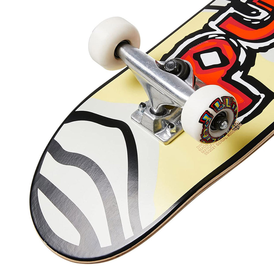 Blind OG Tiger Stripe 7.0 FP Youth Complete - Red/Orange Skateboard Completes Junior