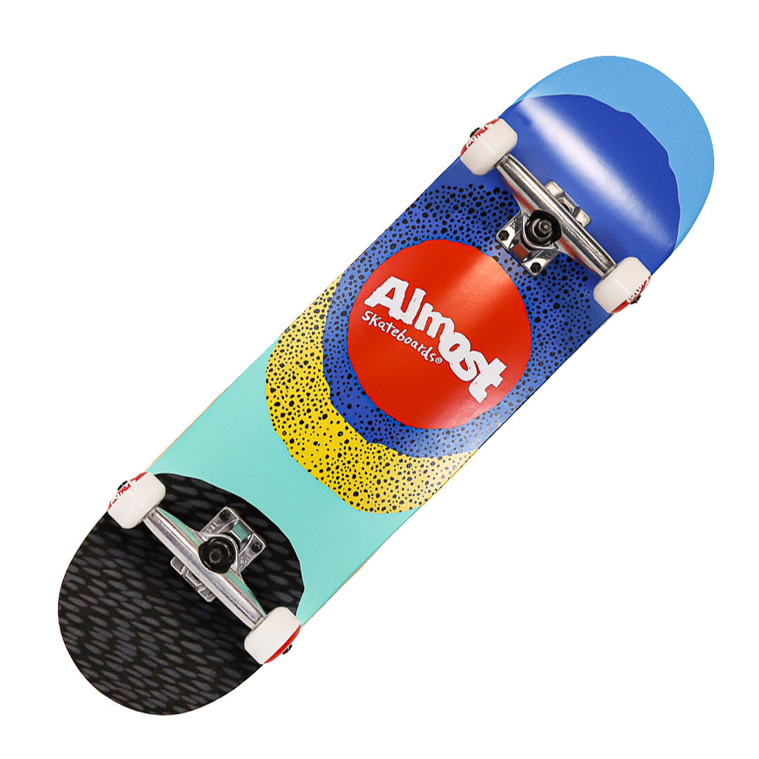 Almost Radiate 8.25 FP Complete - Blue Skateboard Completes Modern Street