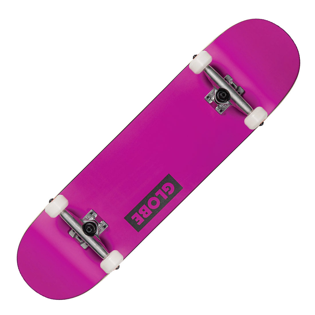 Globe Goodstock 8.25 Complete - Neon Purple Skateboard Completes Modern Street