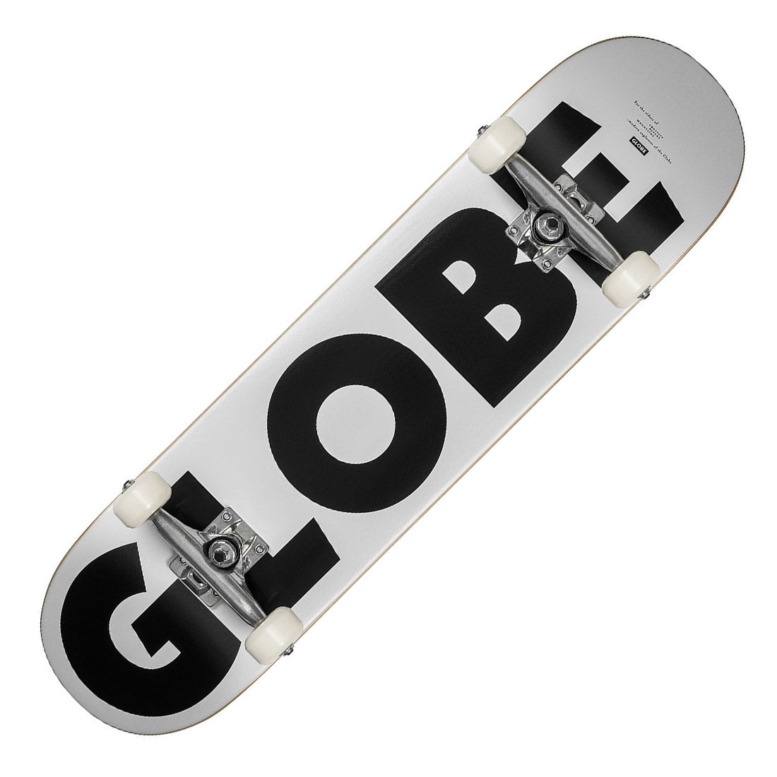 Globe G0 Fubar 8.0 Complete - Black/White Skateboard Completes Modern Street