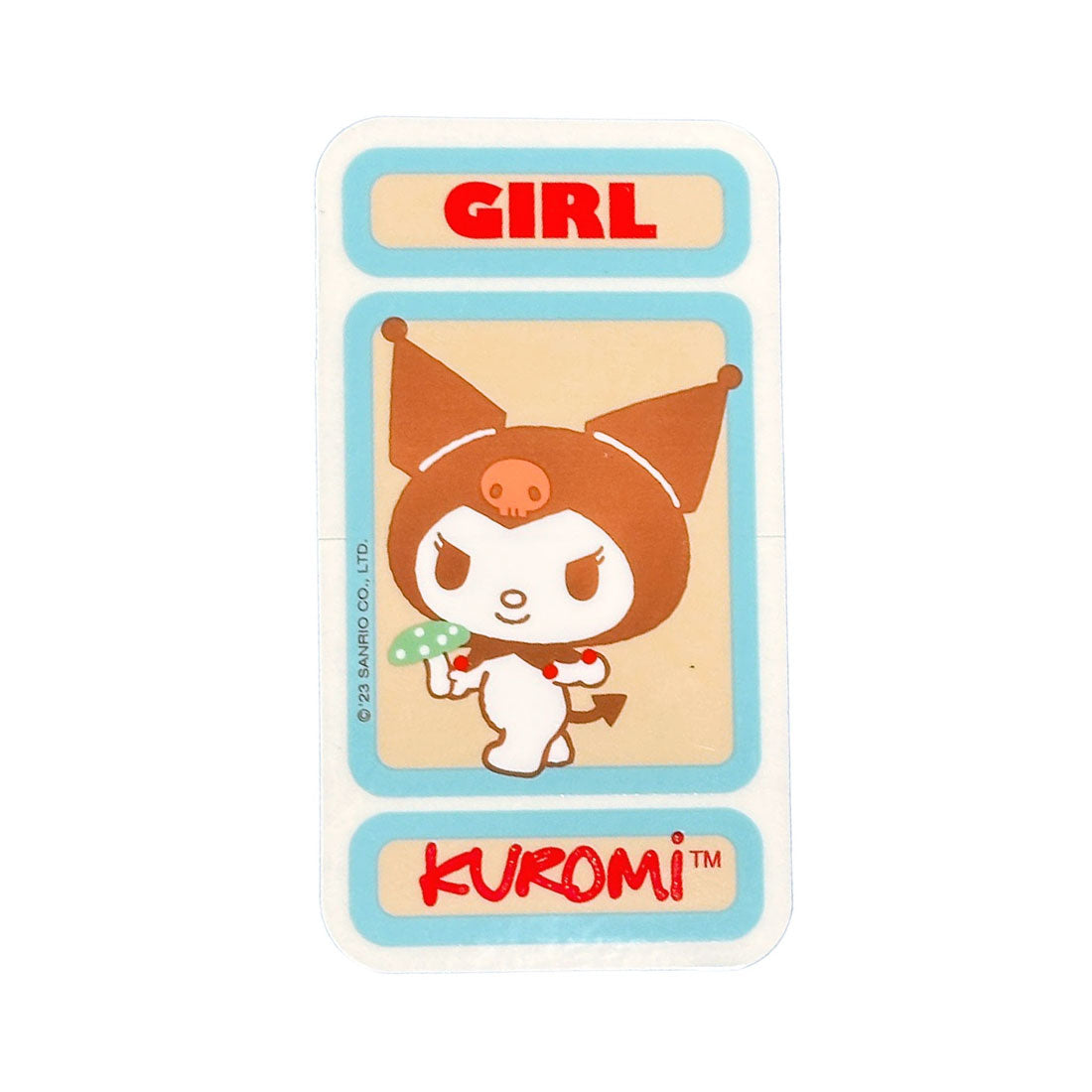 Girl x Sanrio Hello Kitty Friends Sticker Kuromi Stickers