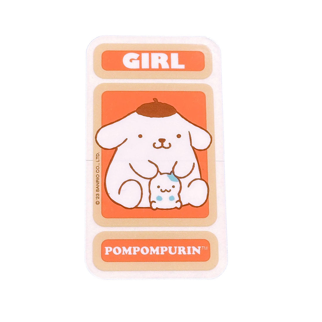 Girl x Sanrio Hello Kitty Friends Sticker Pompompurin Stickers