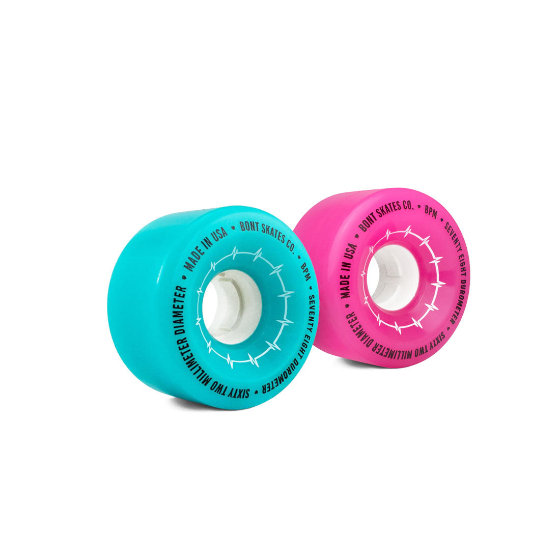 Bont BPM Outdoor 62mm 78a 4pk Roller Skate Wheels