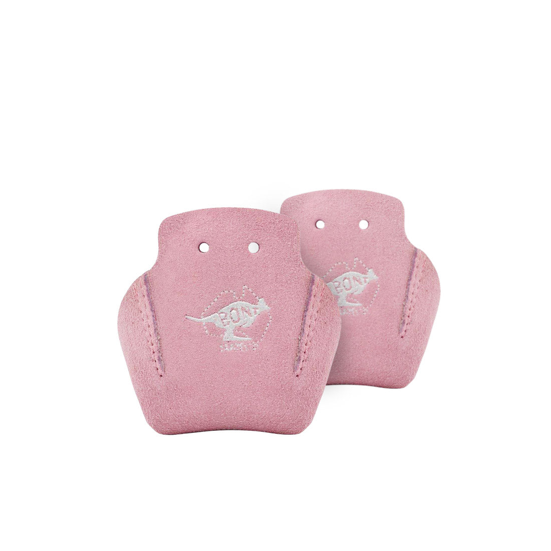 Bont Toe Caps Stitched Suede 2pk Bubblegum Pink Roller Skate Hardware and Parts