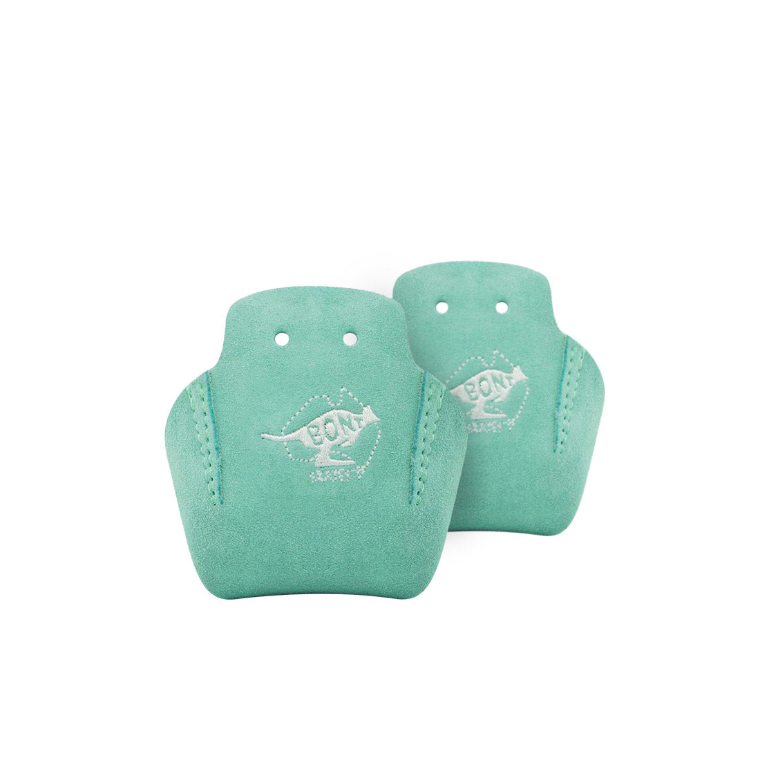 Bont Toe Caps Stitched Suede 2pk Misty Teal Roller Skate Hardware and Parts