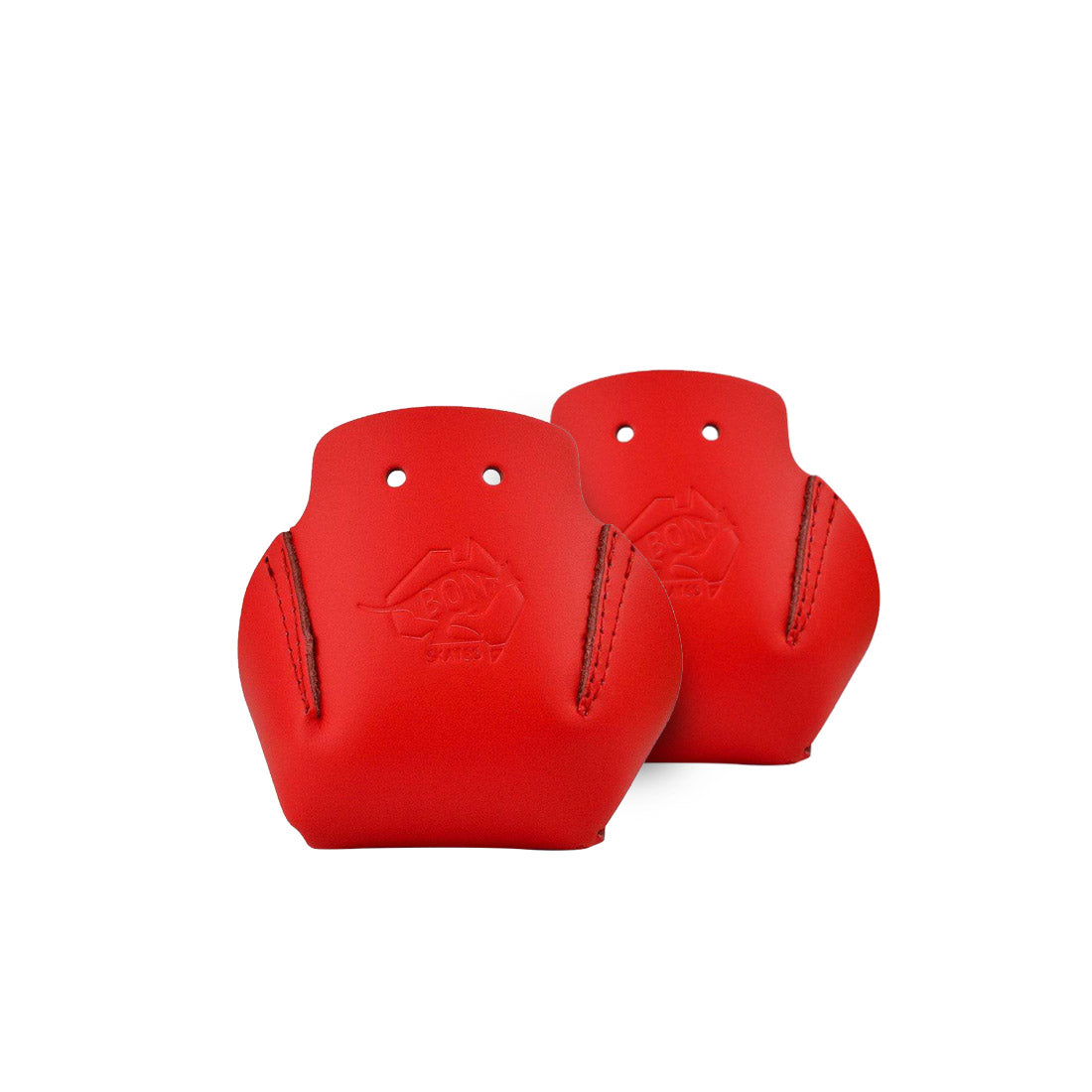 Bont Toe Caps Stitched Leather 2pk Siren Red Roller Skate Hardware and Parts