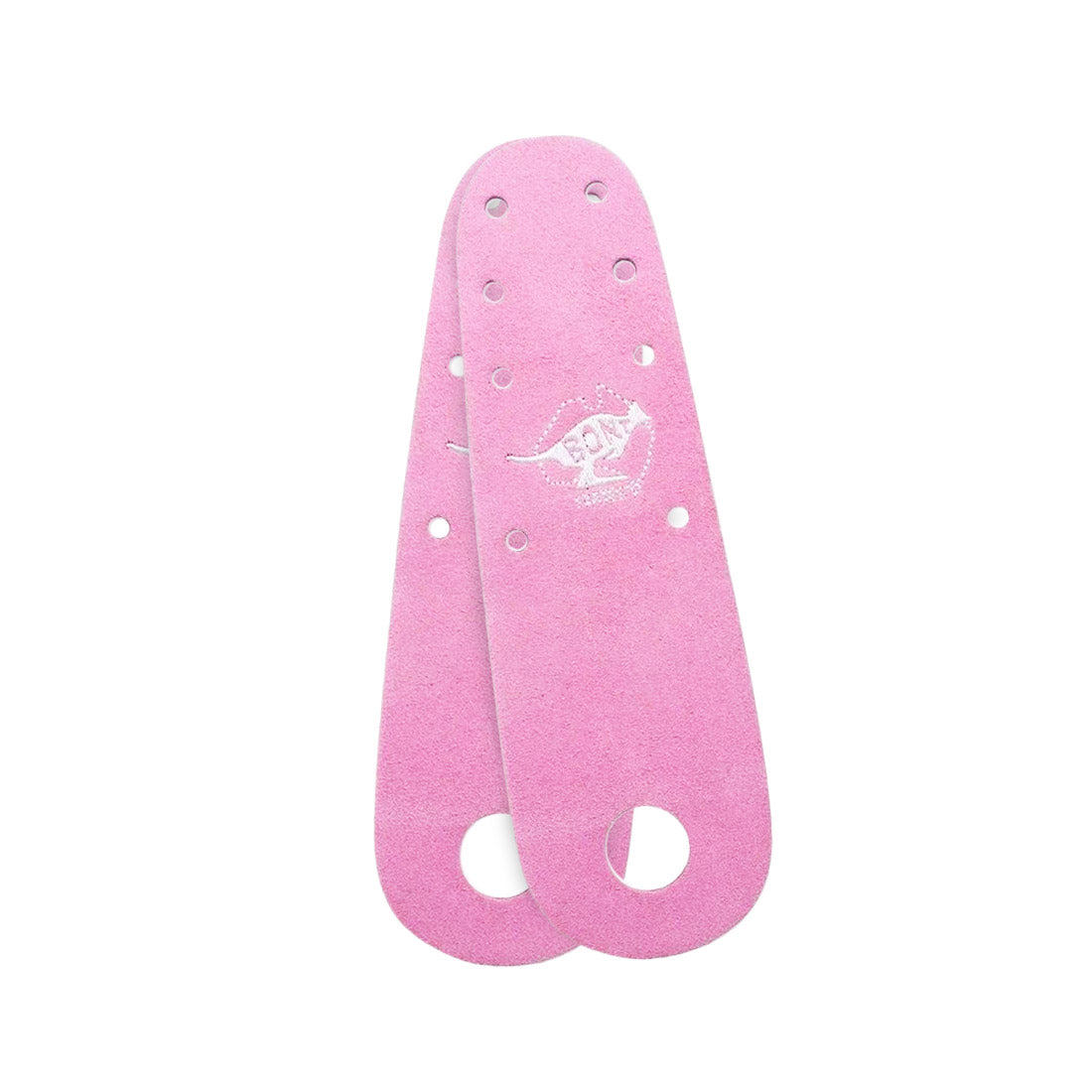 Bont Toe Guards Flat Suede 2pk Cherry Blossom Pink Roller Skate Hardware and Parts