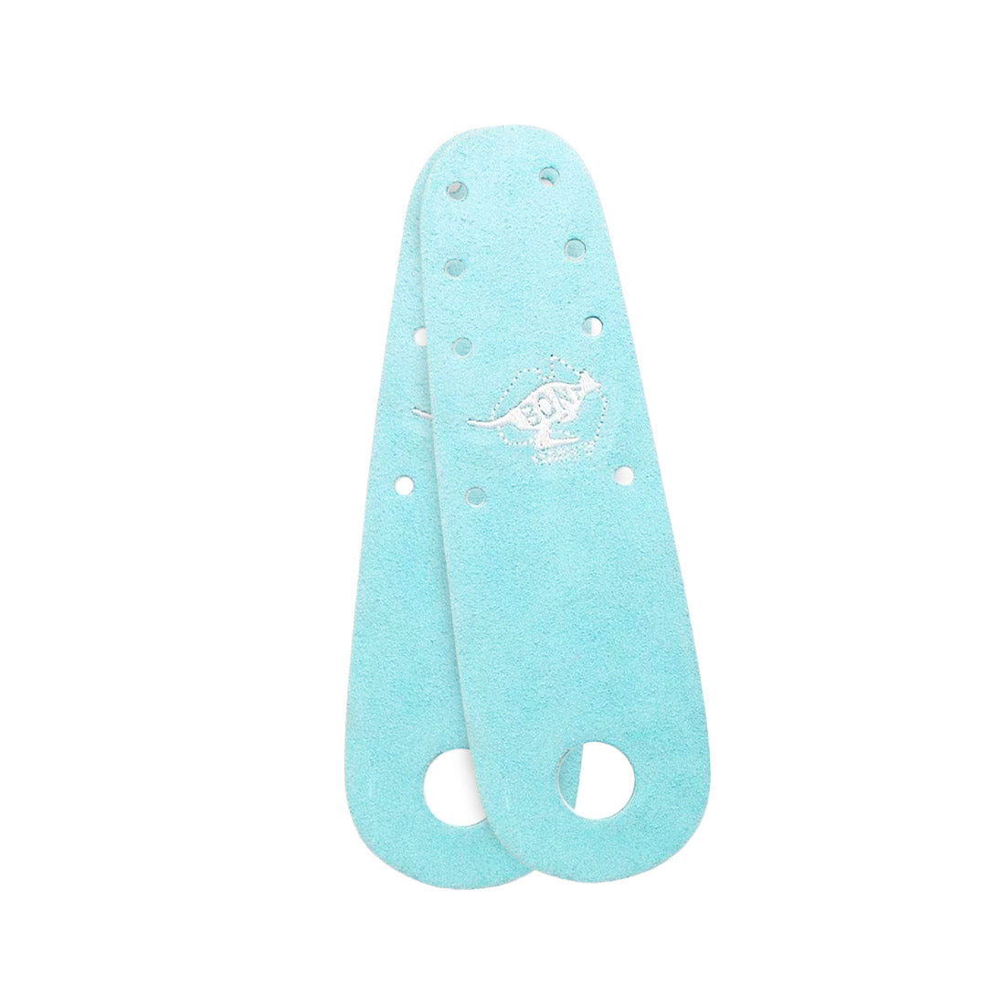 Bont Toe Guards Flat Suede 2pk Tickle Blue Roller Skate Hardware and Parts