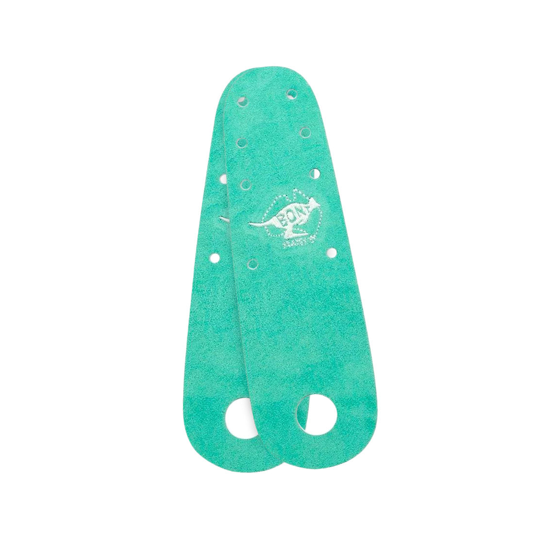 Bont Toe Guards Flat Suede 2pk Misty Teal Roller Skate Hardware and Parts