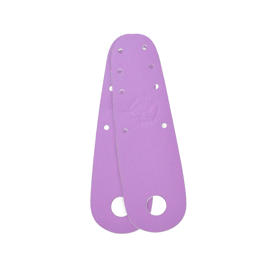 Bont Toe Guards Flat Leather 2pk Amethyst Purple Roller Skate Hardware and Parts