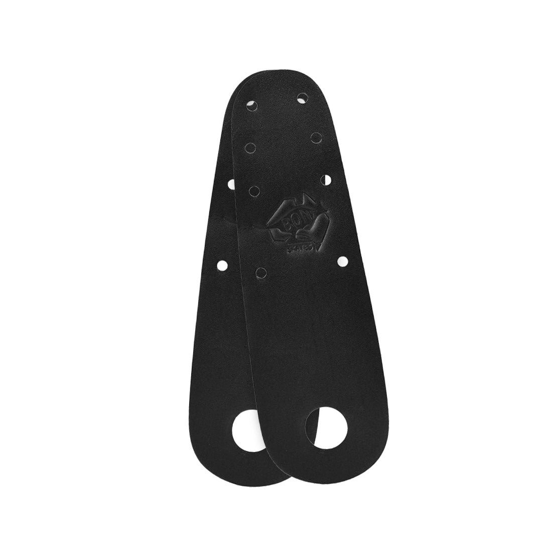 Bont Toe Guards Flat Leather 2pk Black Roller Skate Hardware and Parts