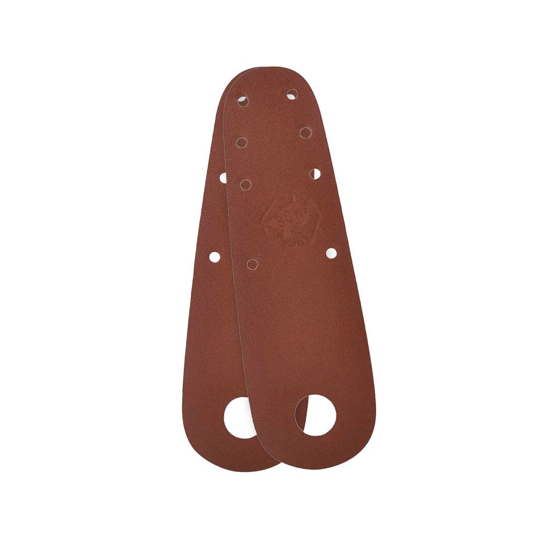 Bont Toe Guards Flat Leather 2pk Brown Roller Skate Hardware and Parts