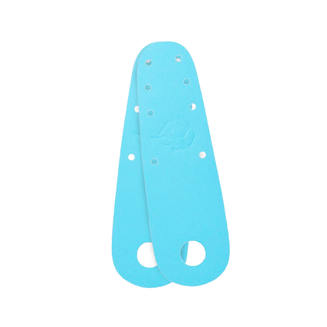 Bont Toe Guards Flat Leather 2pk Tickle Blue Roller Skate Hardware and Parts