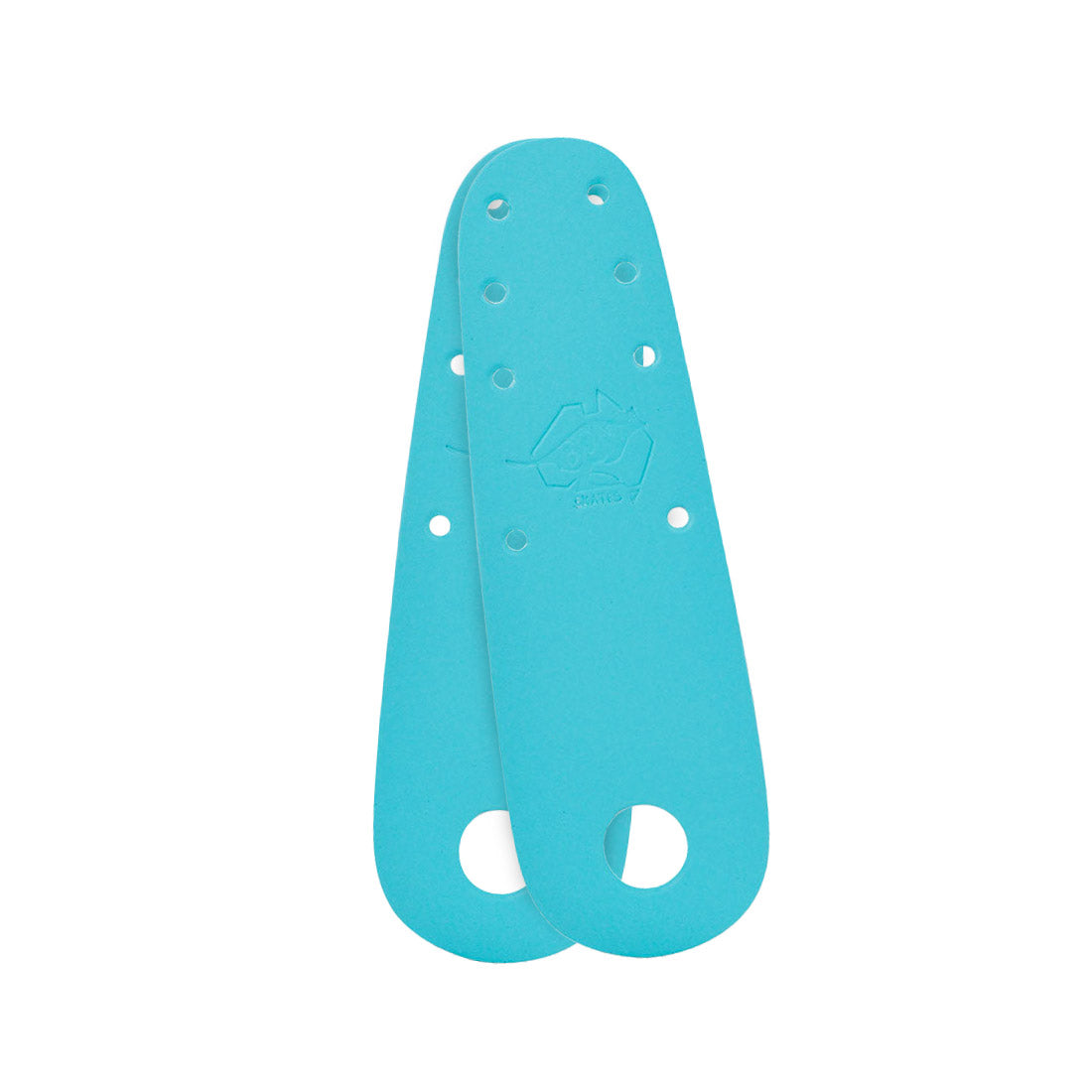 Bont Toe Guards Flat Leather 2pk Gamma Blue Roller Skate Hardware and Parts