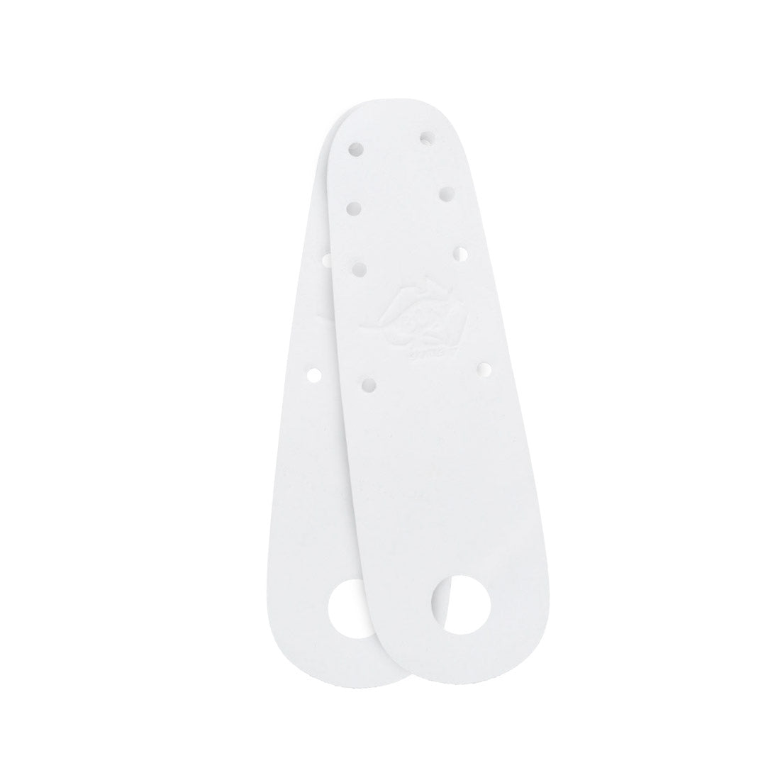 Bont Toe Guards Flat Leather 2pk White Roller Skate Hardware and Parts