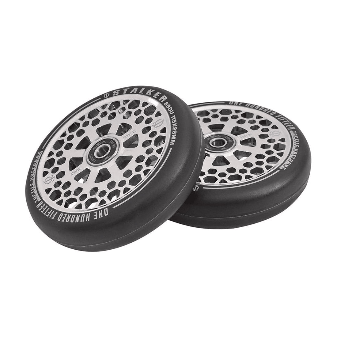 Oath Stalker 115mm Wheel - Neo Silver Scooter Wheels