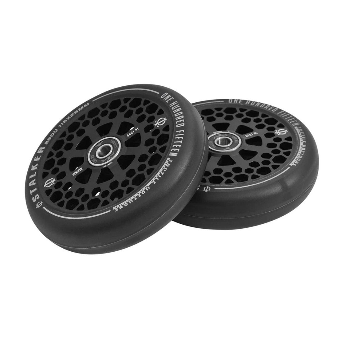 Oath Stalker 115mm Wheel - Satin Black Scooter Wheels