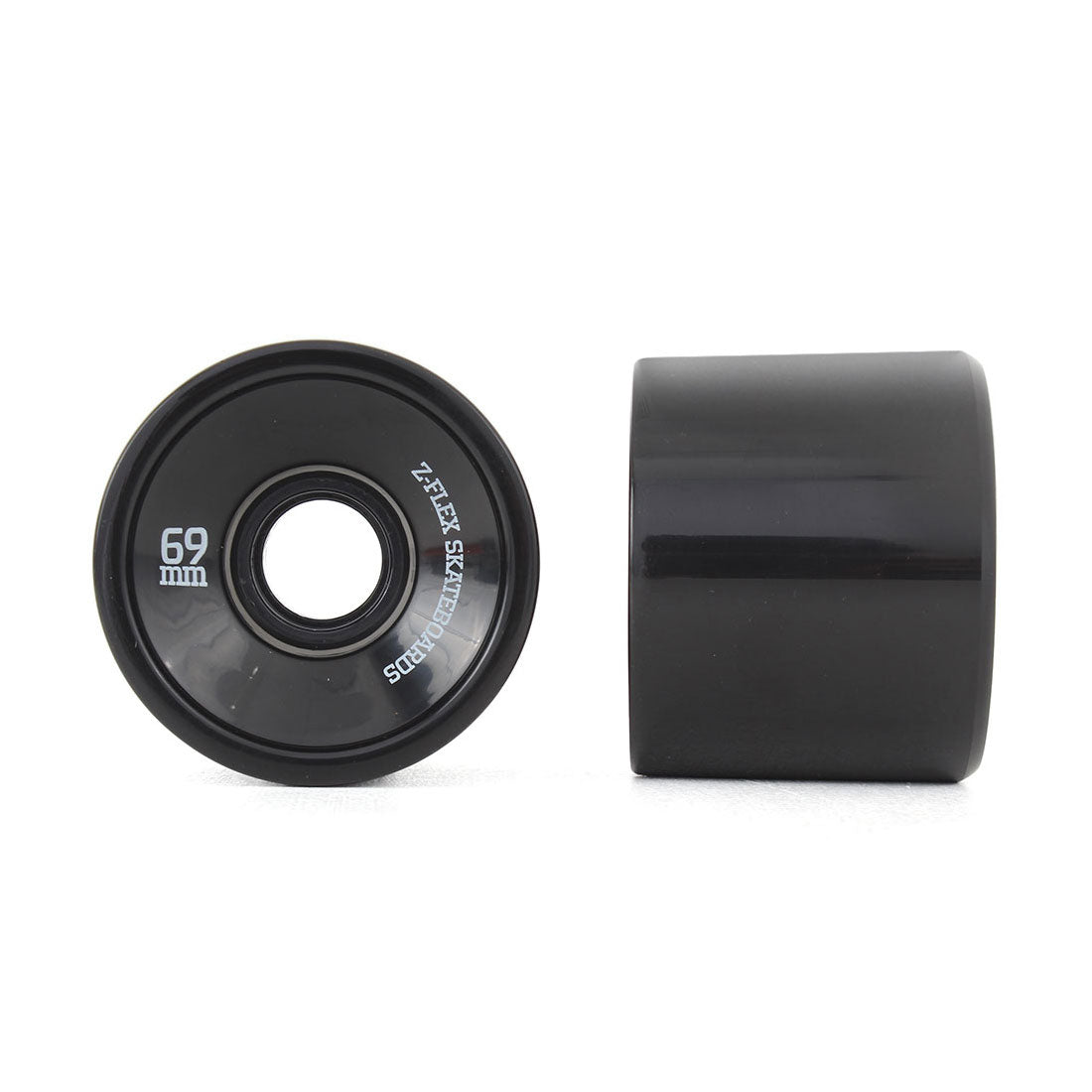 Z-Flex Longboard V2 69mm 4pk - Black Skateboard Wheels