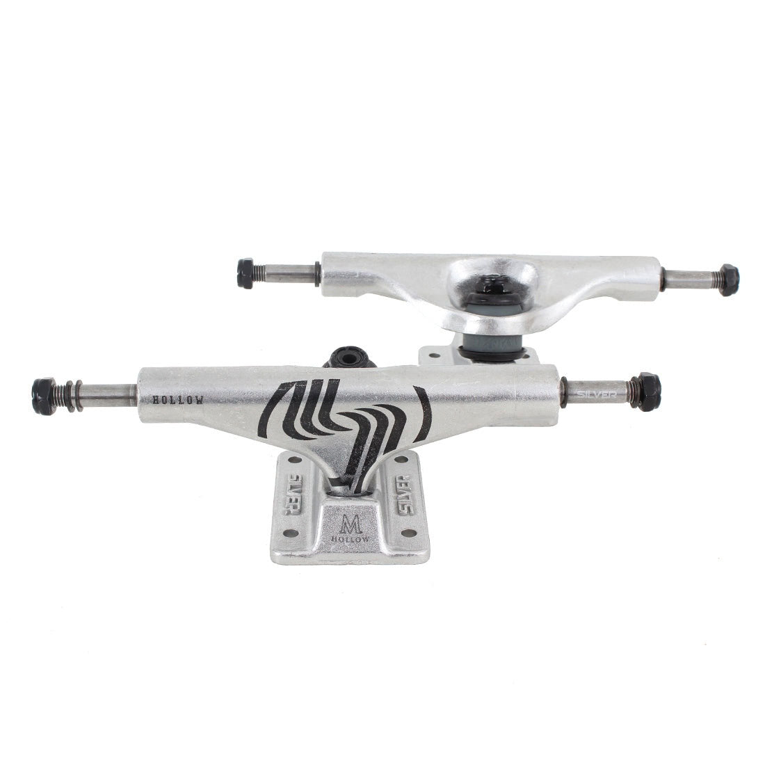 Silver M-Class 6.0/8.5 - Polished Skateboard Trucks