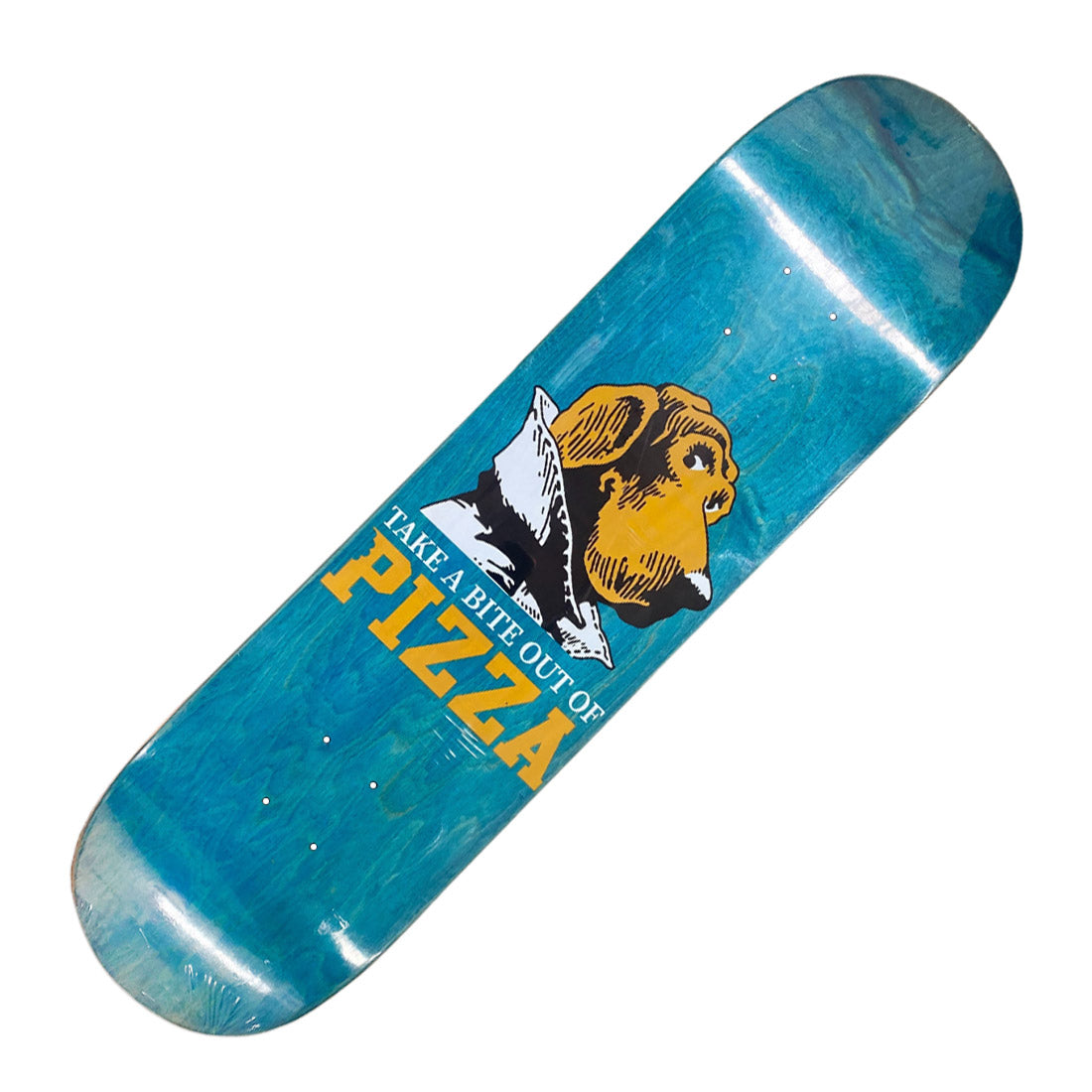 Pizza McGruff 8.0 Deck - Cyan Skateboard Decks Modern Street