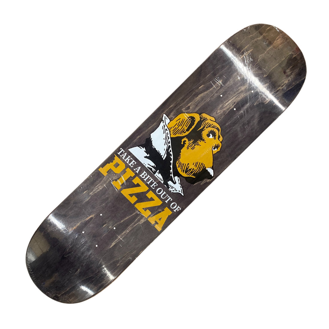 Pizza McGruff 8.0 Deck - Black Skateboard Decks Modern Street