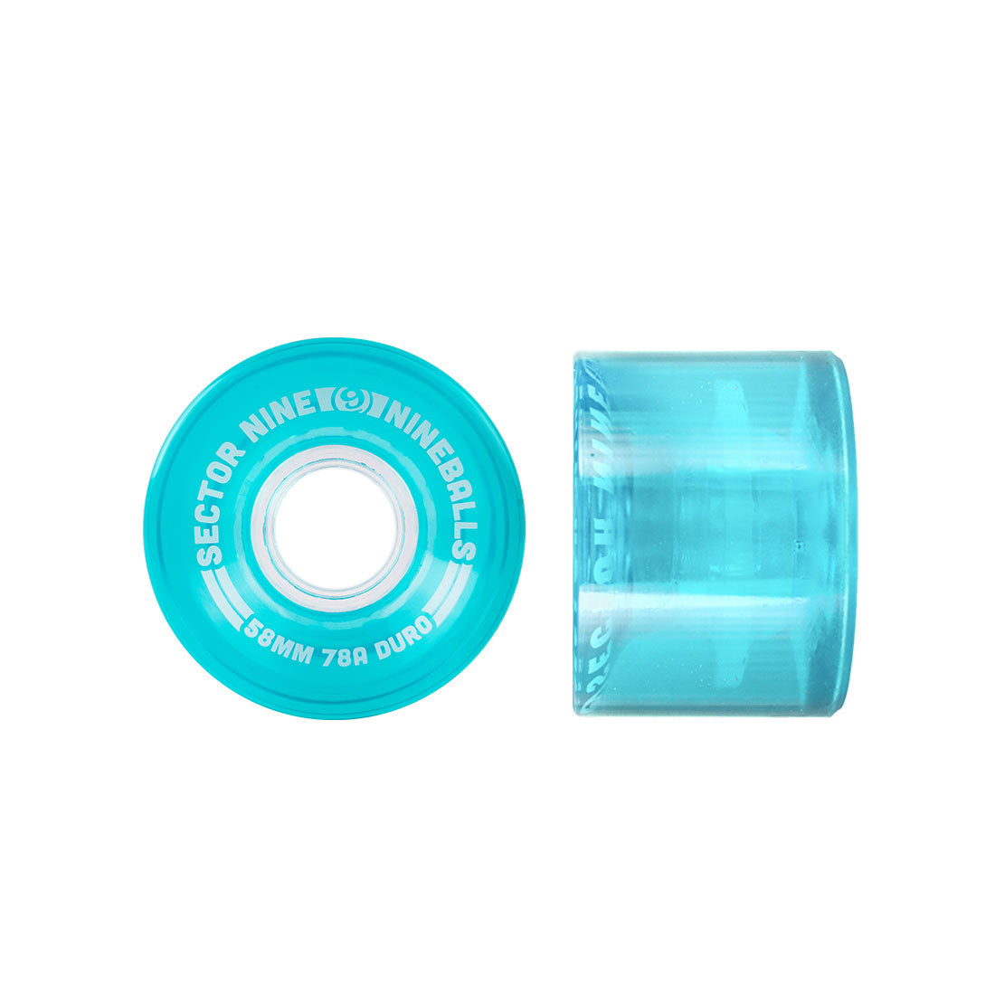 Sector 9 Nineballs 58mm 78a 4pk - Blue Skateboard Wheels