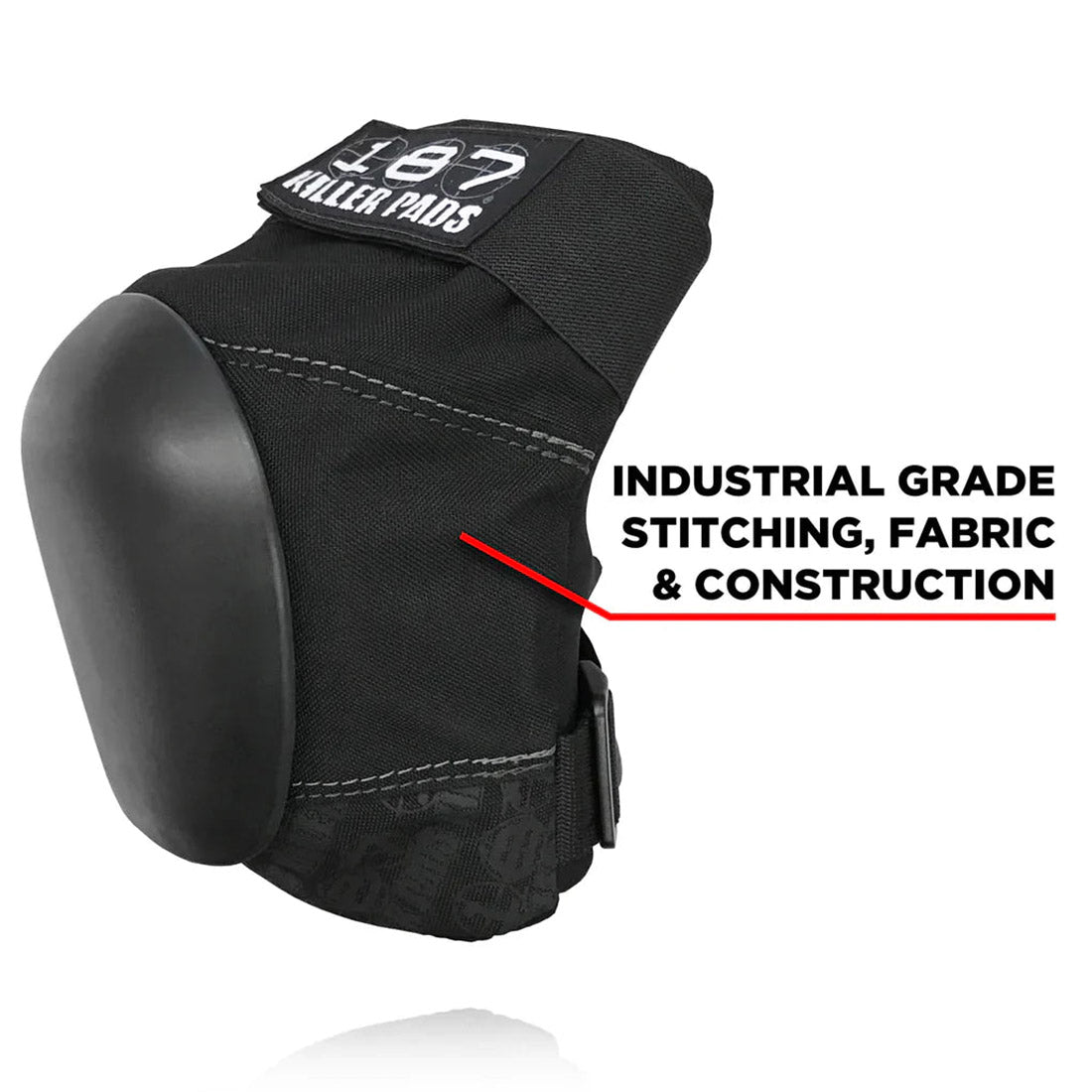 187 Pro Knee - Black/Black Protective Gear