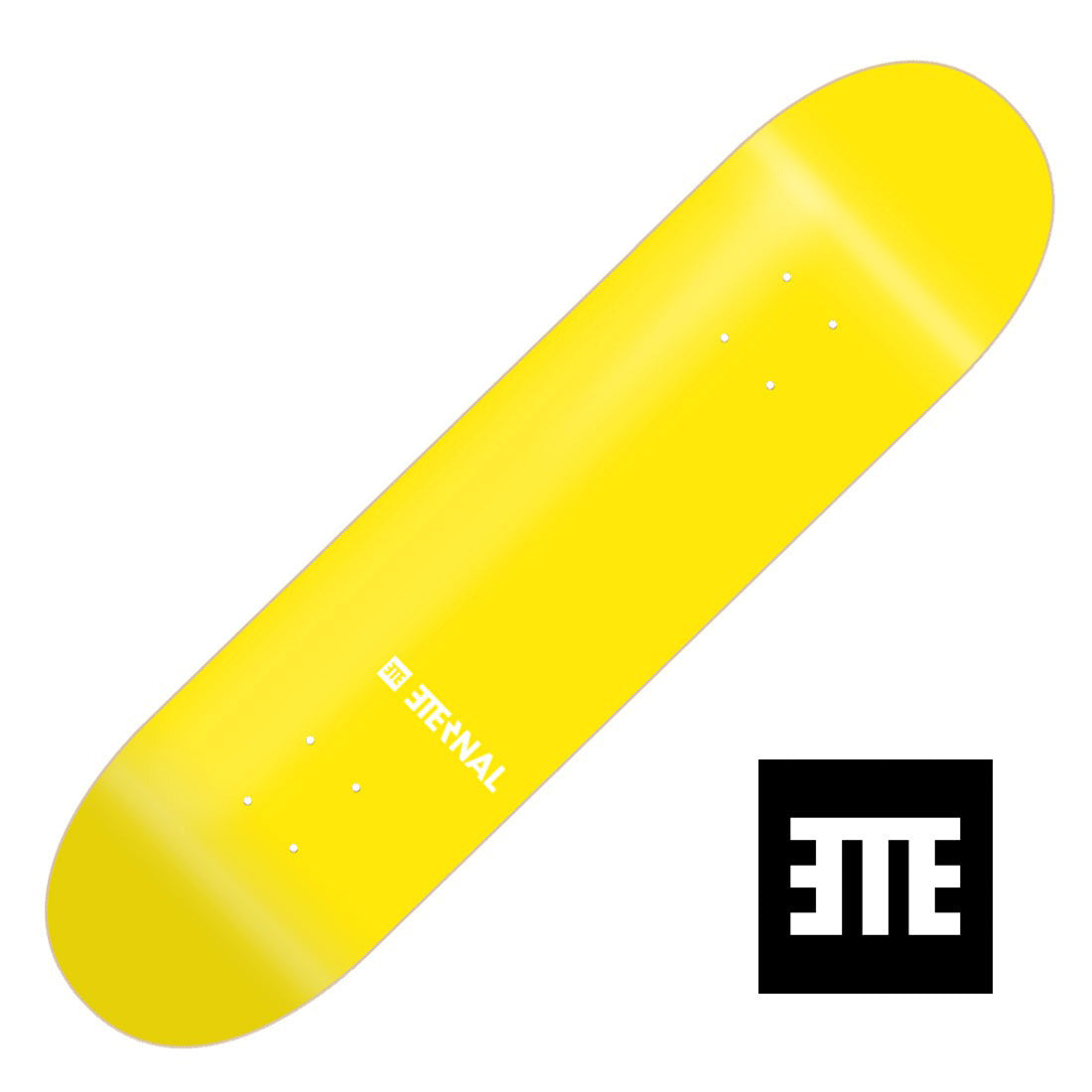 Eternal Neons 8.375 Deck - Yellow Skateboard Decks Modern Street