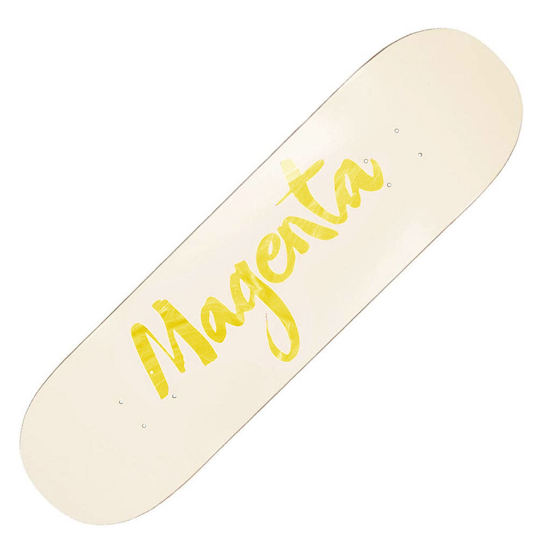 Magenta Big Brush 8.25 Deck - Yellow Skateboard Decks Modern Street