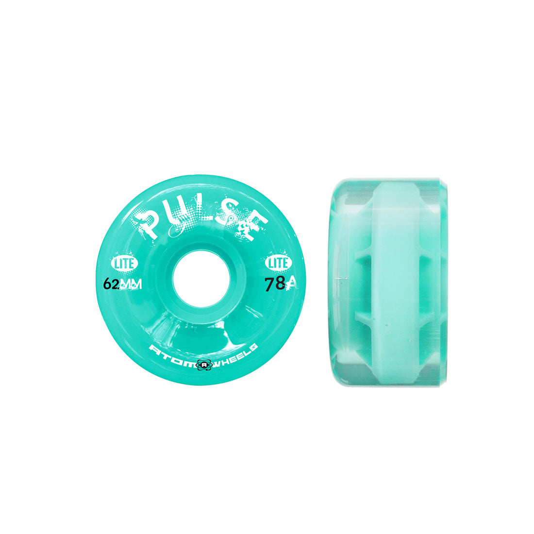 Atom Pulse Lite 62mm 78a 4pk Mint Roller Skate Wheels