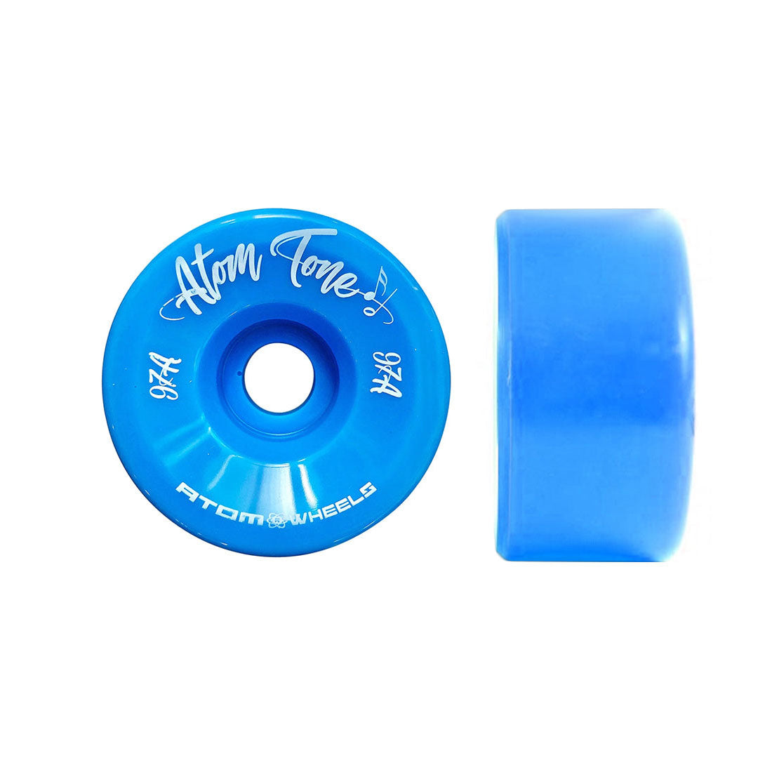 Atom Tone Wheels 57mm 97a 4pk Blue Roller Skate Wheels