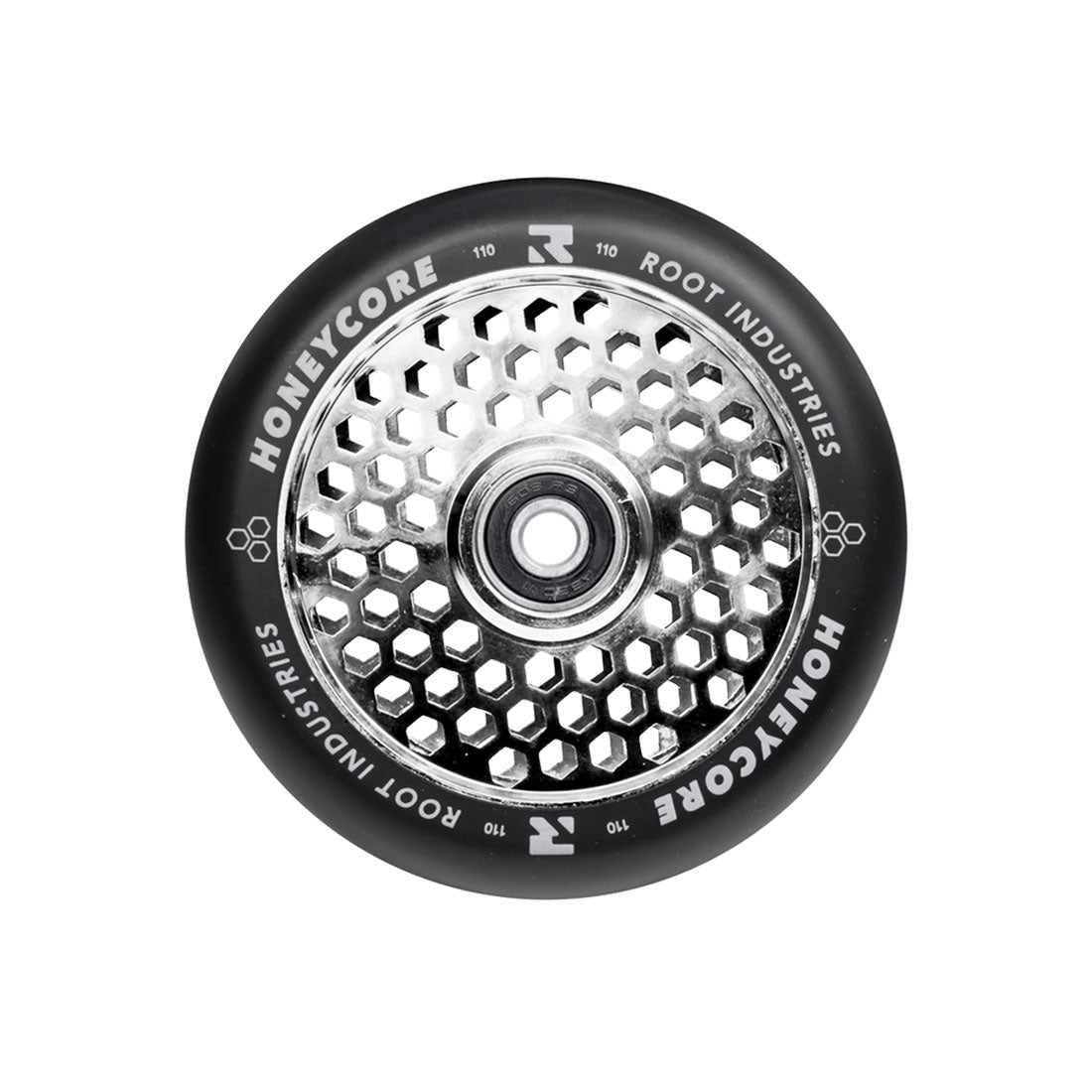 Root Industries Honey Core 110mm - Black/Mirror Scooter Wheels