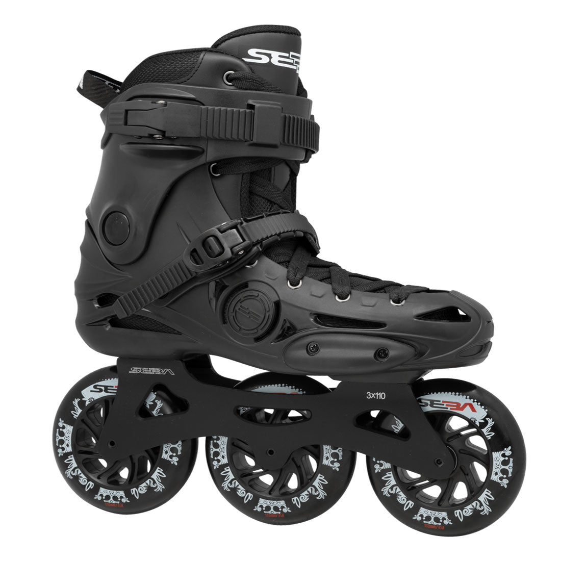 Seba E3 310 Premium Skate - Black Inline Rec Skates