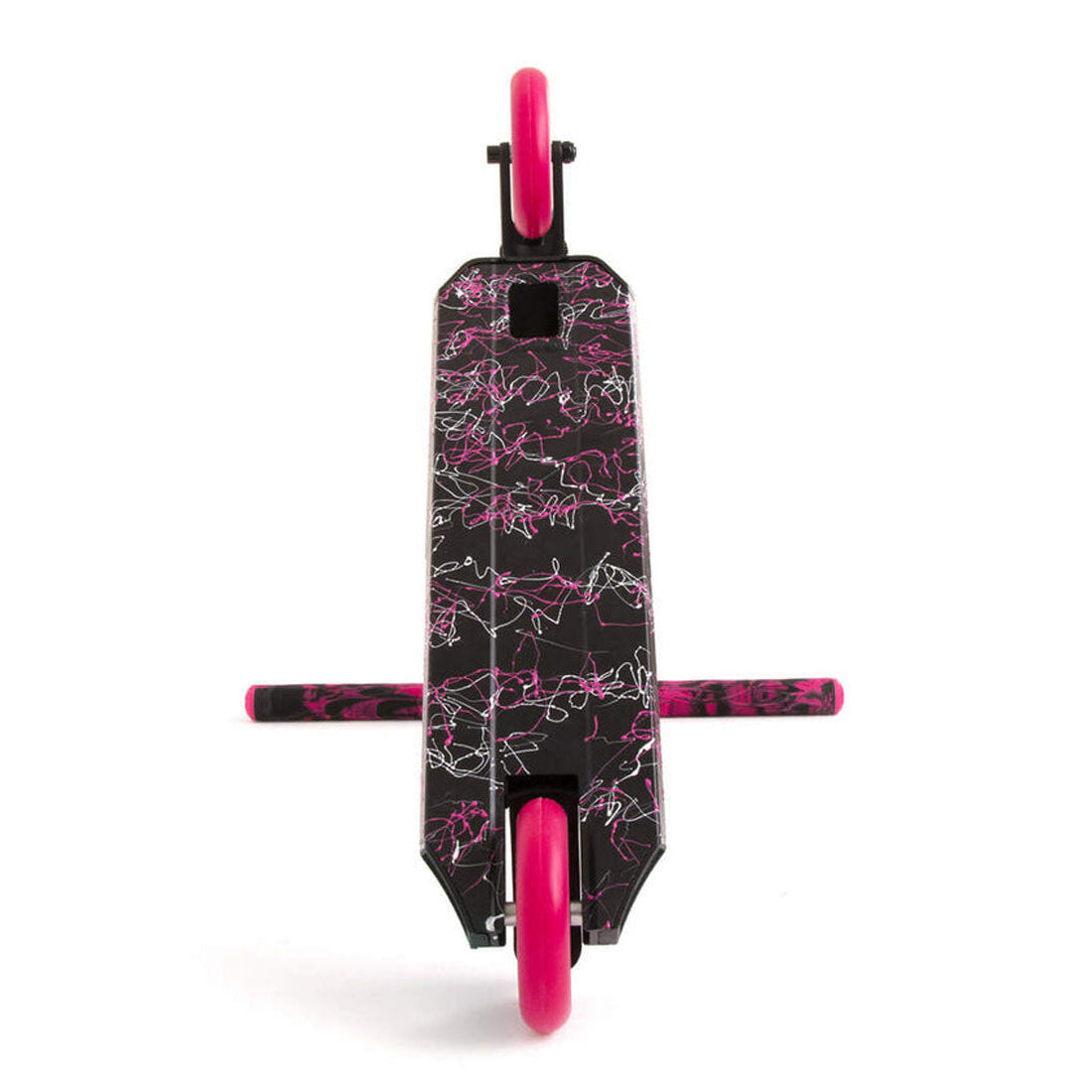 Root Industries Type R Mini - Pink Splatter Scooter Completes Trick