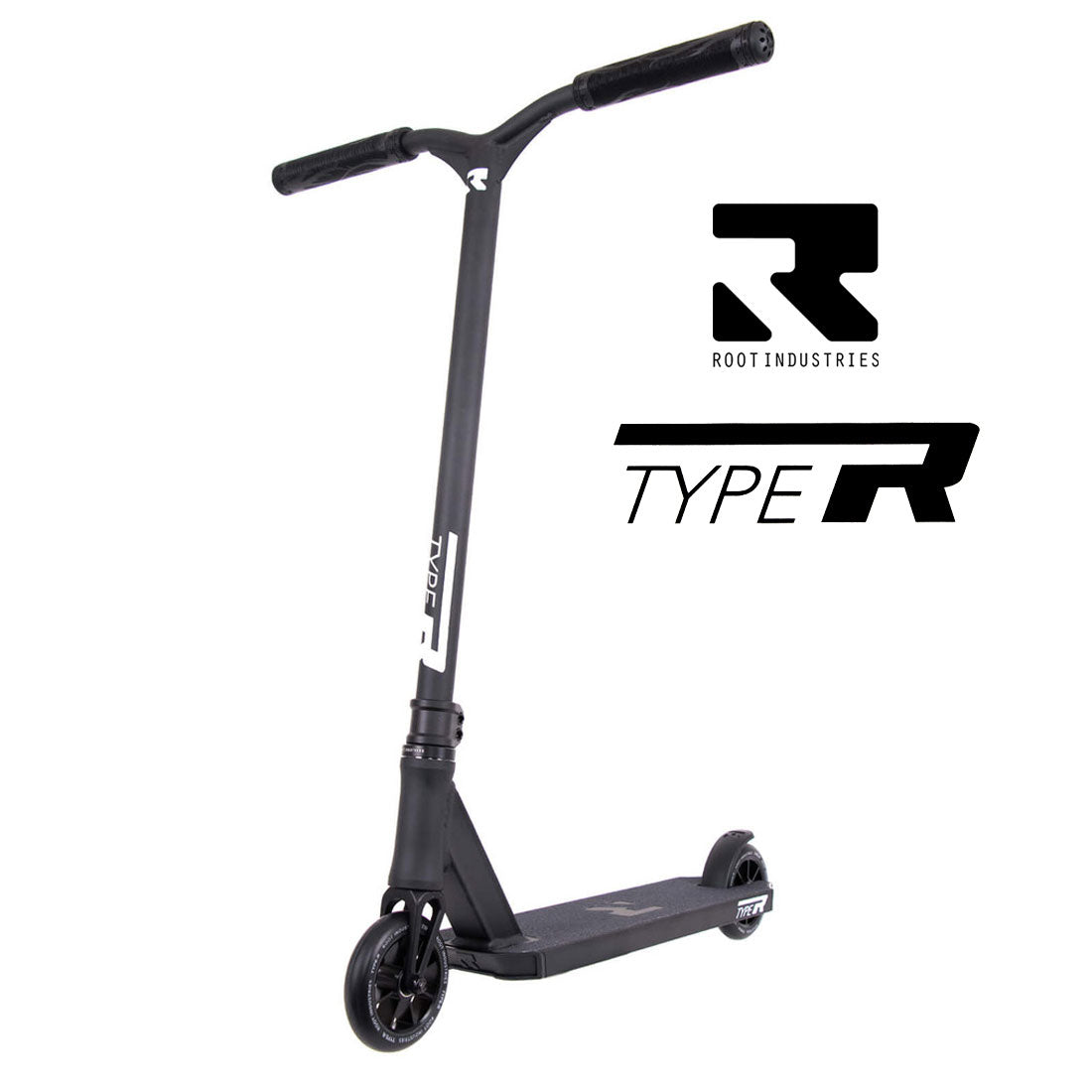 Root Industries Type R - Matte Black Scooter Completes Trick