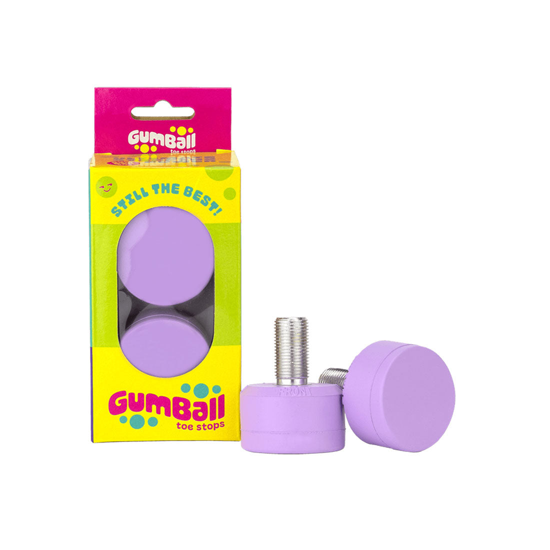 Gumball Toe Stops Grape 83A Long Roller Skate Hardware and Parts