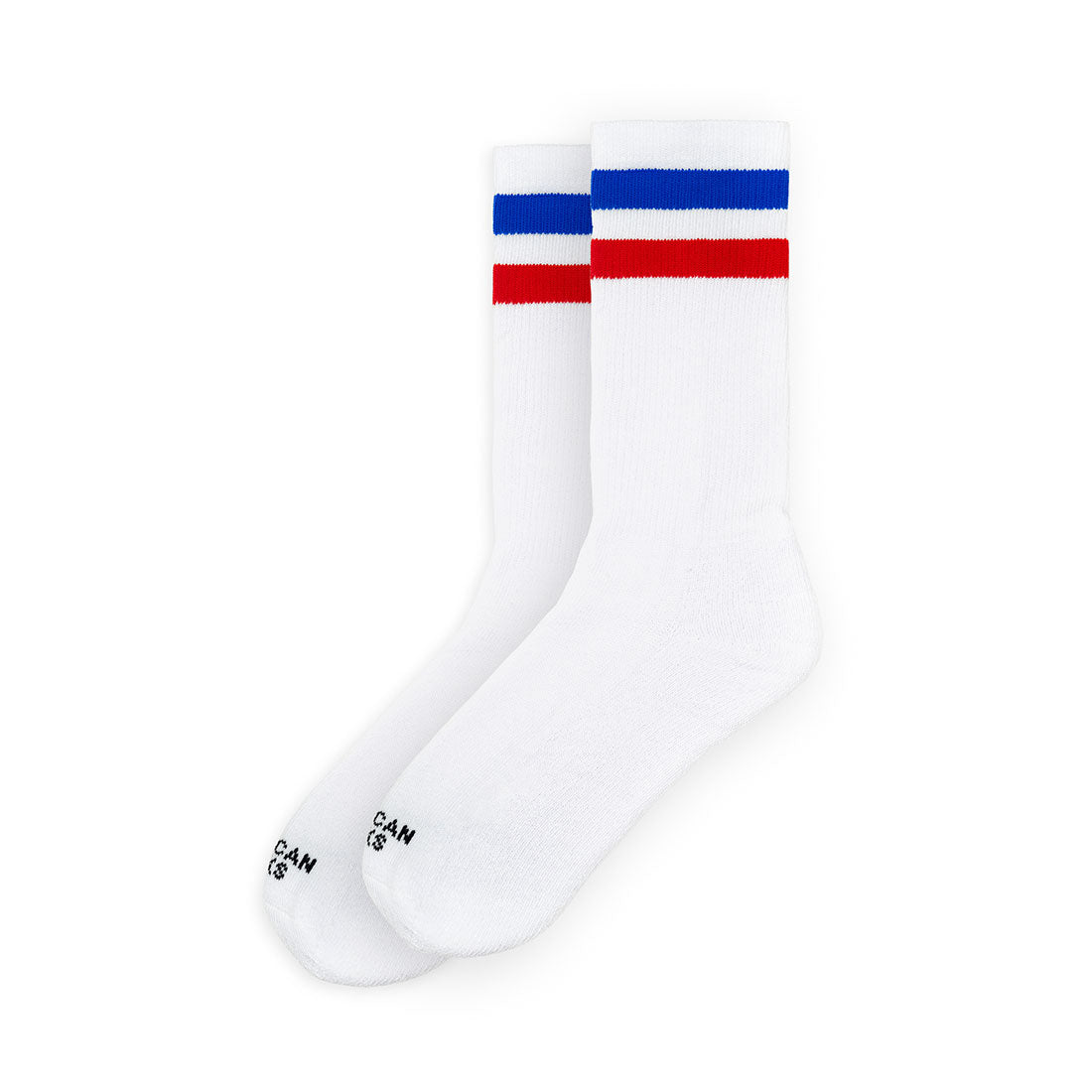 American Socks Classic - American Pride Mid High (2-Stripe) Apparel Socks