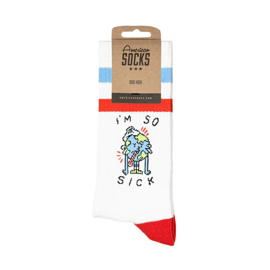 American Socks Design - I'm So Sick Apparel Socks