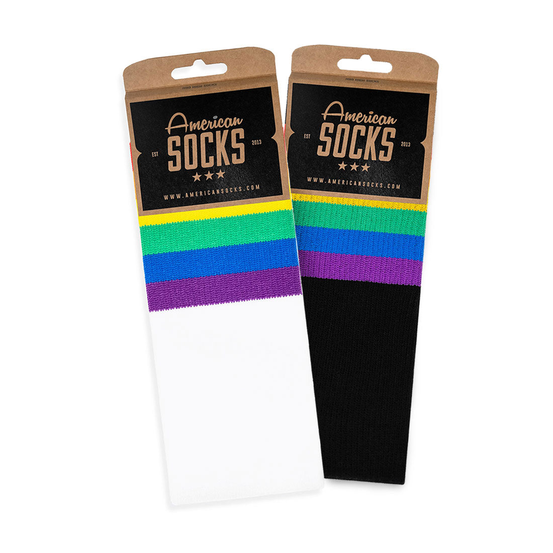 American Socks Classic - Rainbow Pride Apparel Socks
