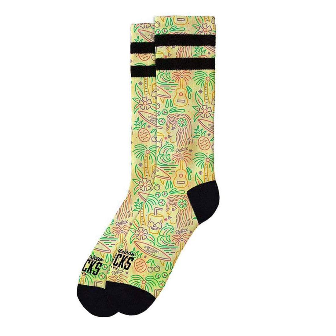 American Socks Signature - Tropical Vibe Apparel Socks