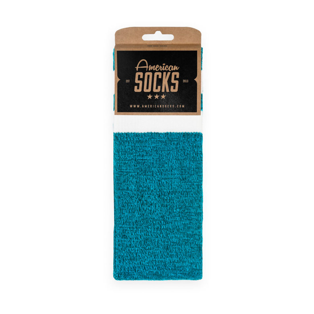 American Socks BTN - Turquoise Noise Apparel Socks