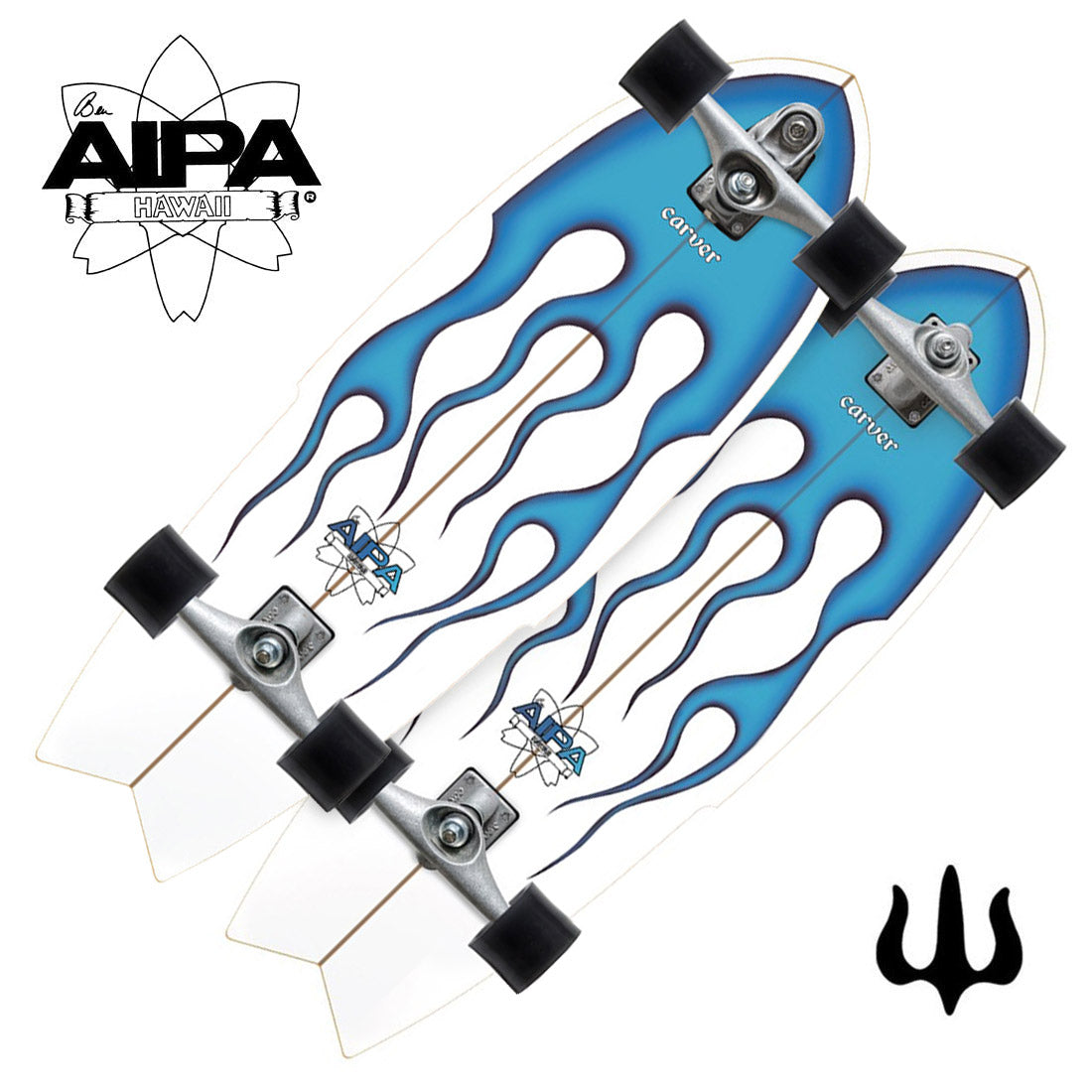 Carver x AIPA Sting 30.75 Complete Skateboard Compl Carving and Specialty