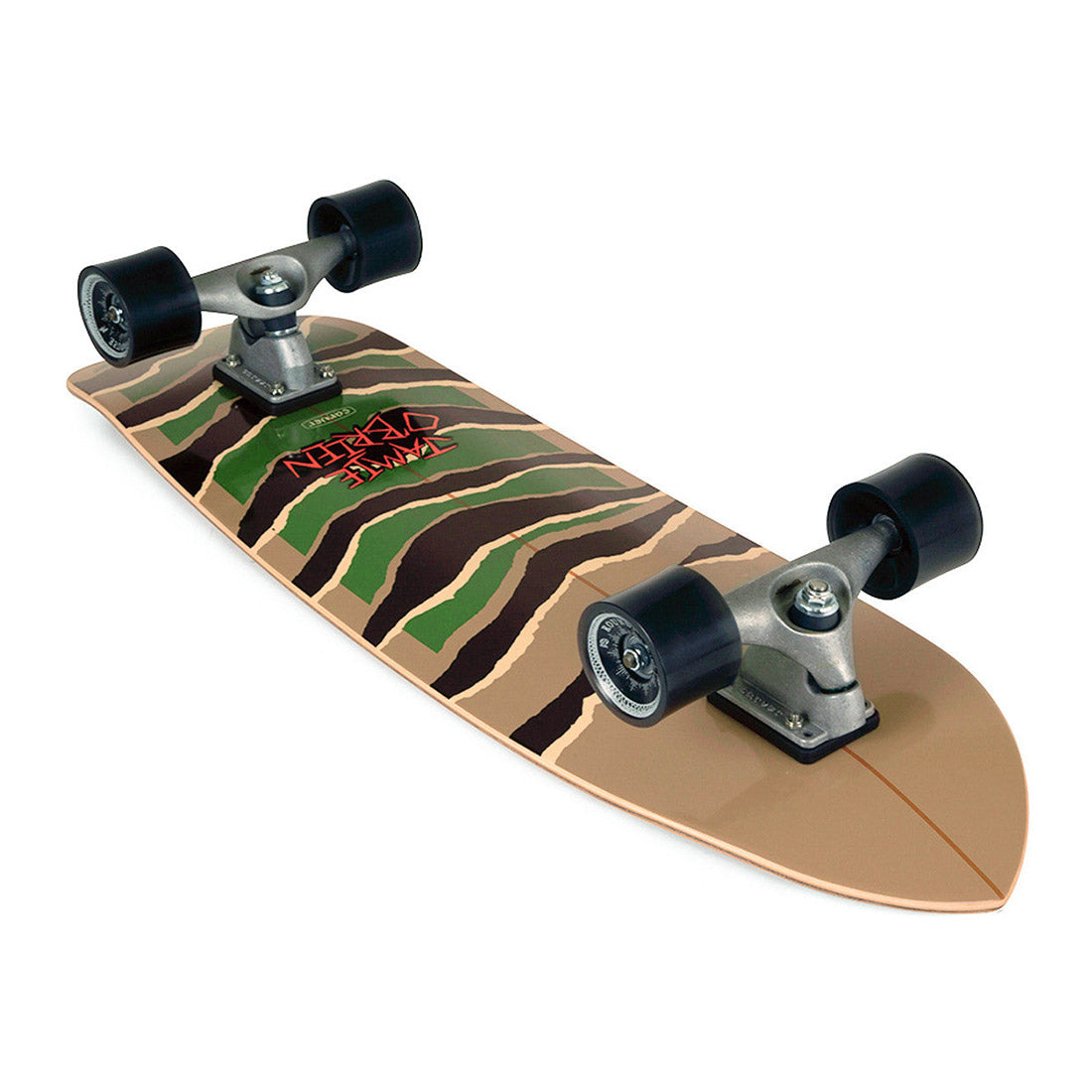 Carver x JOB Camo Tiger 33.5 Complete Skateboard Compl Carving and Specialty