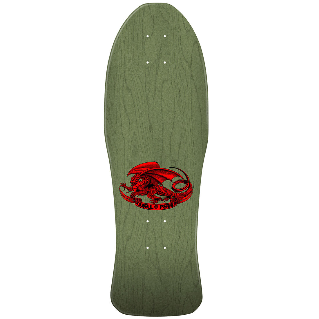 Powell Peralta Cab Chinese Dragon 10.0 Deck - Sage Green Skateboard Decks Old School