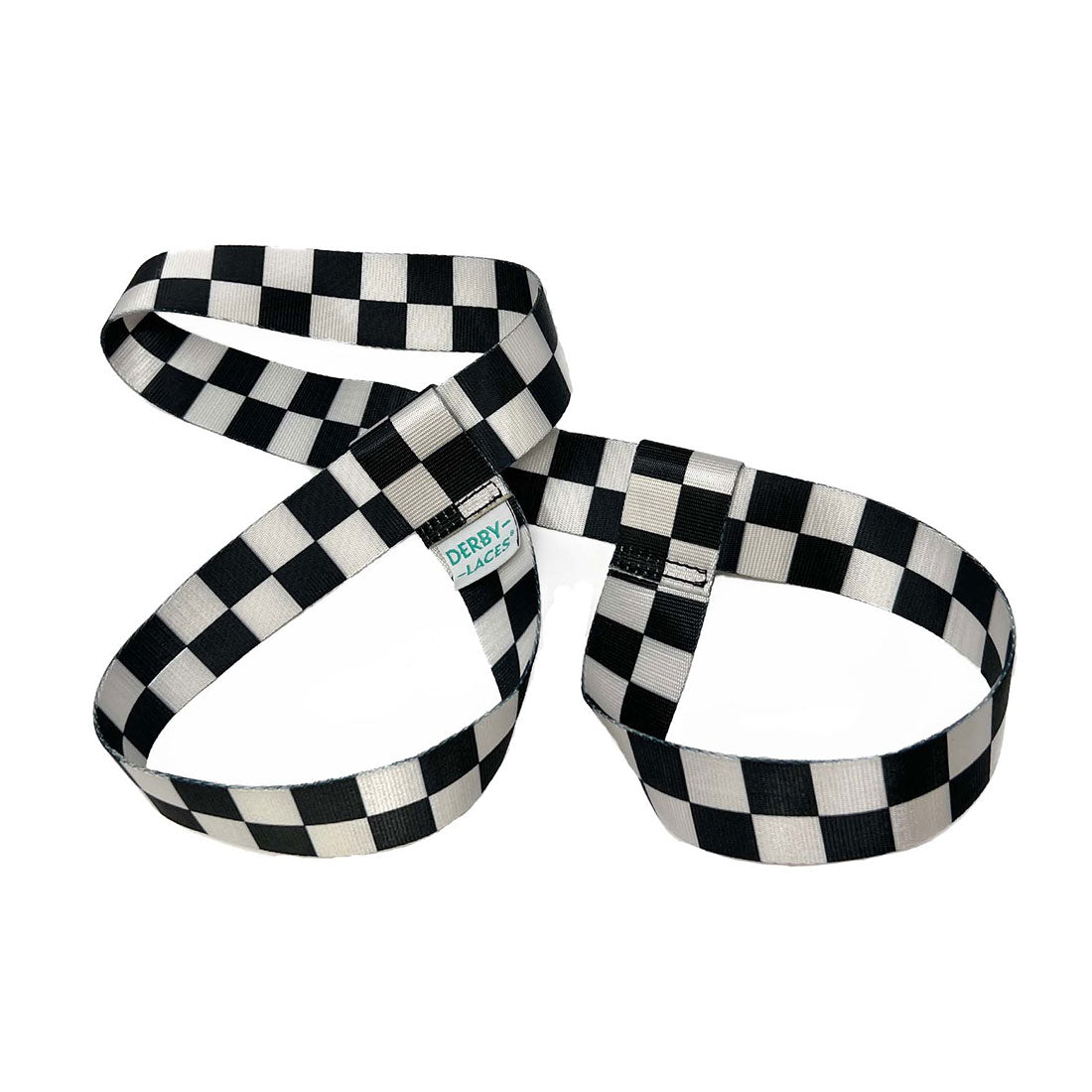 Derby Laces Skate Leash - Pattern Checkered Roller Skate Accessories