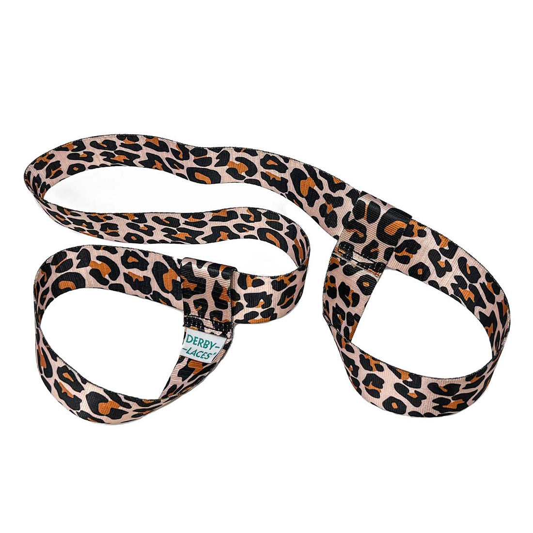 Derby Laces Skate Leash - Pattern Leopard Roller Skate Accessories