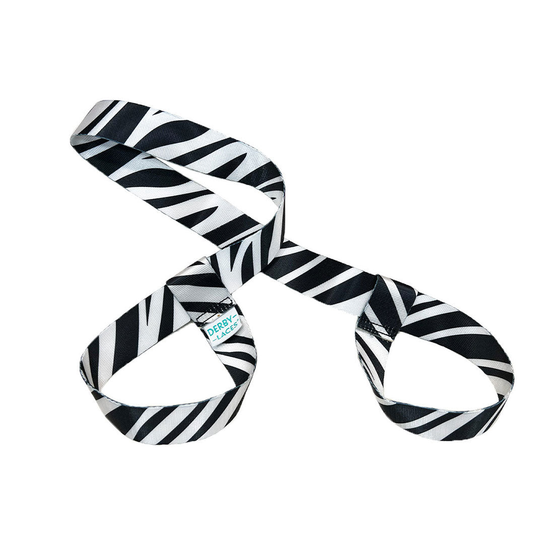 Derby Laces Skate Leash - Pattern Zebra Roller Skate Accessories