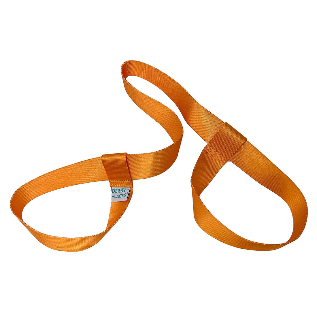 Derby Laces Skate Leash - Colour Tangerine Orange Roller Skate Accessories