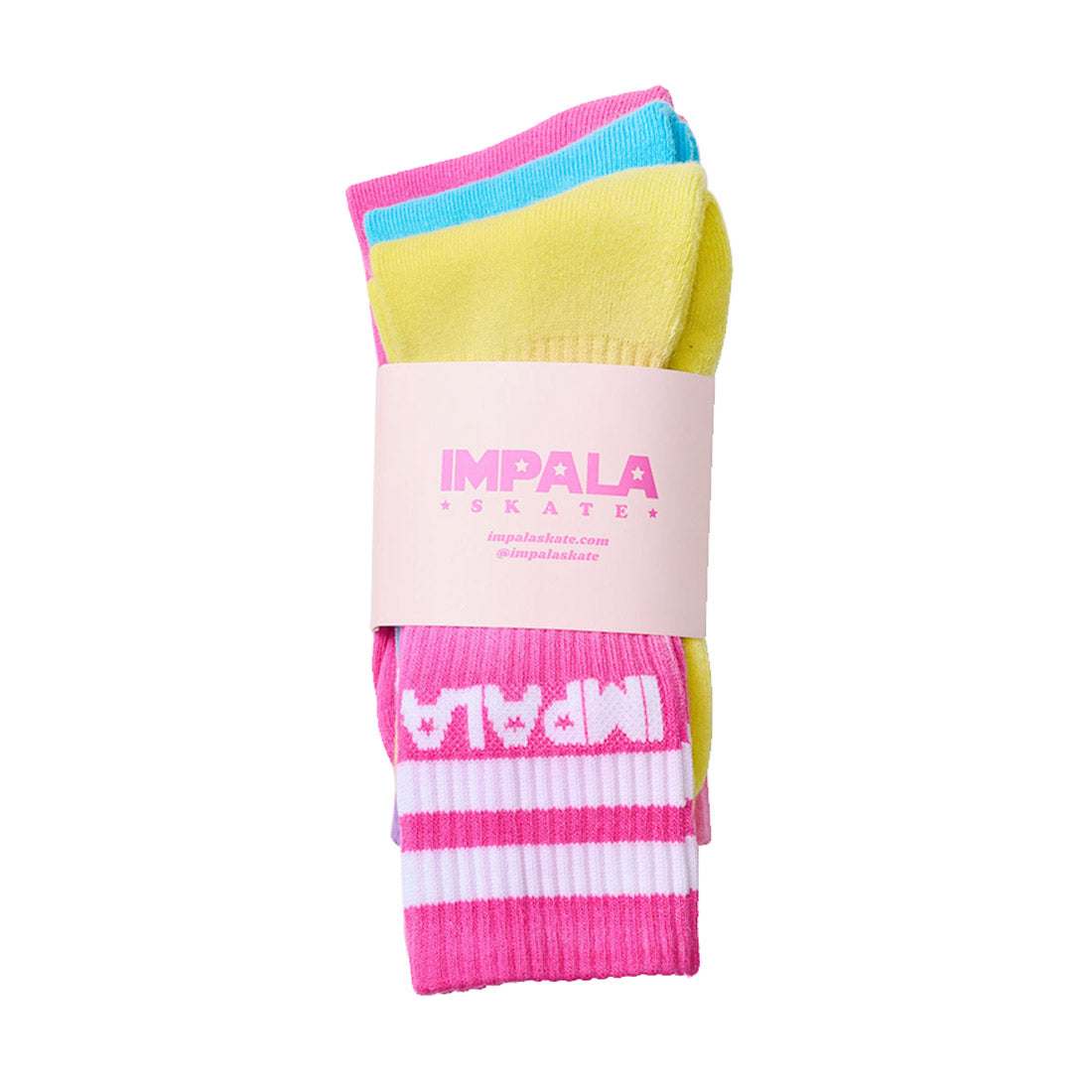 Impala Skate Crew Socks 3pk - Tropicana Apparel Socks